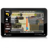 GPS Slimway Plus 4.3 Preto Touch Screen - Apontador